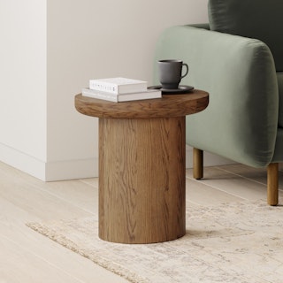 Baarlo Side Table - Smoked Oak
